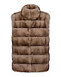  :? Sable vest with detachable hem