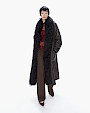  :? Reversible shearling coat with tibet lamb
