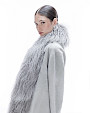  :? Reversible short shearling coat with tibet lamb