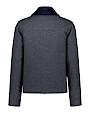  :? Giacca in cashmere con visone scolpito e agnello swakara