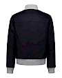  :? Bomber in misto cashmere con visone scolpito